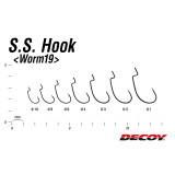 DECOY Worm19 S.S. Hook